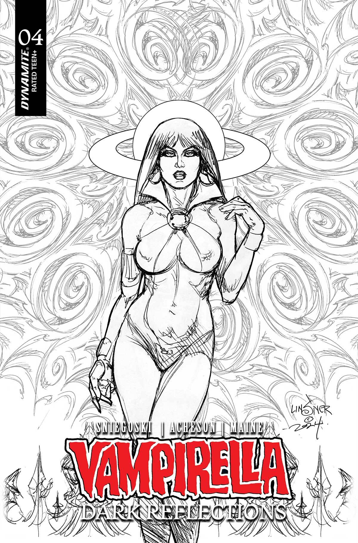 VAMPIRELLA DARK REFLECTIONS #4 CVR I 1:10 INCV LINSNER LI