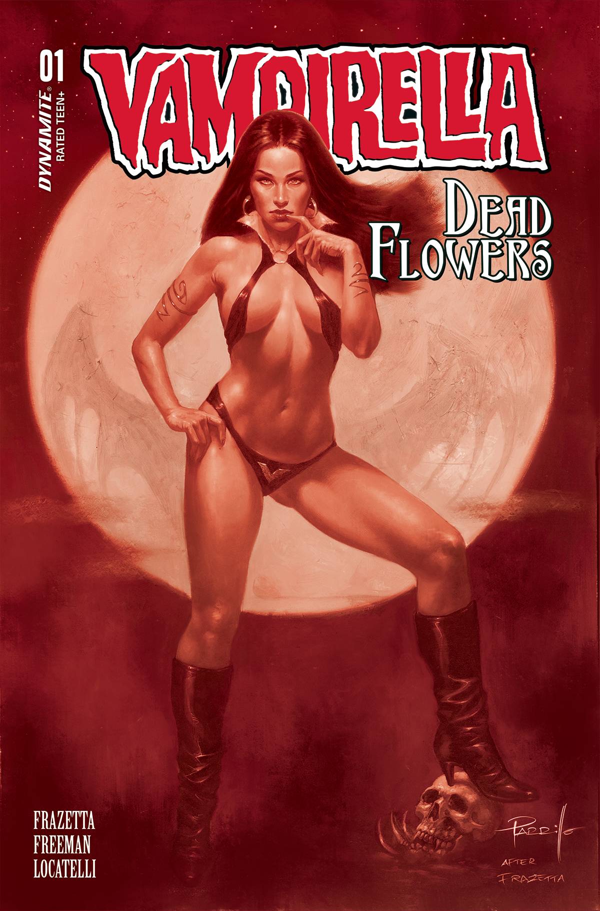 VAMPIRELLA DEAD FLOWERS #1 (OF 4) CVR N 1:25 INCV VAR PARRILL