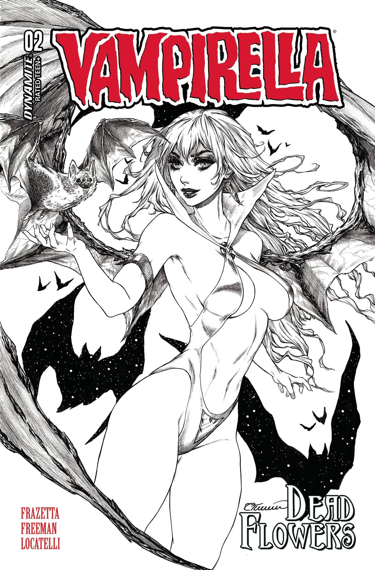 VAMPIRELLA DEAD FLOWERS #2 (OF 4) CVR F 1:10 INCV TURNER