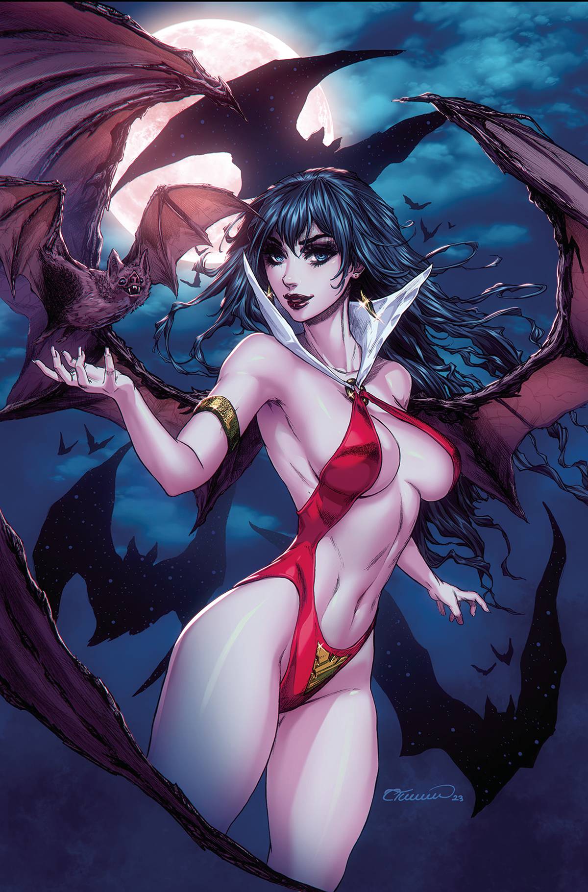 Dynamite Comic Books > Incentives VAMPIRELLA DEAD FLOWERS #2 (OF 4) CVR L 1:25 INCV TURNER VAR 72513033375902121 SEP230295