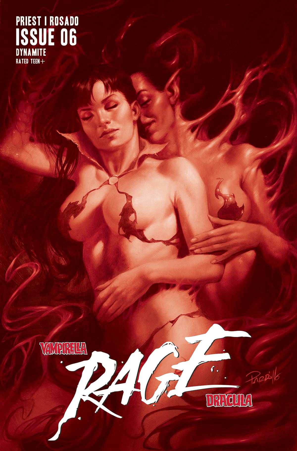 VAMPIRELLA DRACULA RAGE #6 CVR F 1:10 INCV PARRILLO TINT