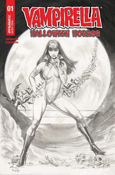 Dynamite Comic Books > Incentives VAMPIRELLA HALLOWEEN HORROR #1 CVR R INC 1:7 BUZZ LINE ART FOIL FOC BONUS VAR 72513035912401181 0725DE1737