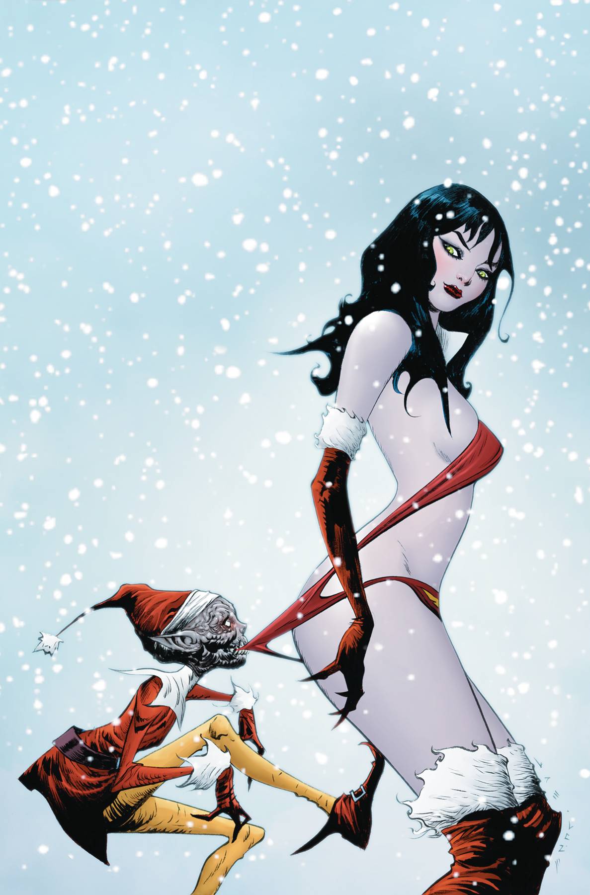 Dynamite Comic Books > Incentives VAMPIRELLA HELLIDAY 2024 SP #1 CVR J 1:30 INCV LEE & CHUN 72513035107401101 OCT240205