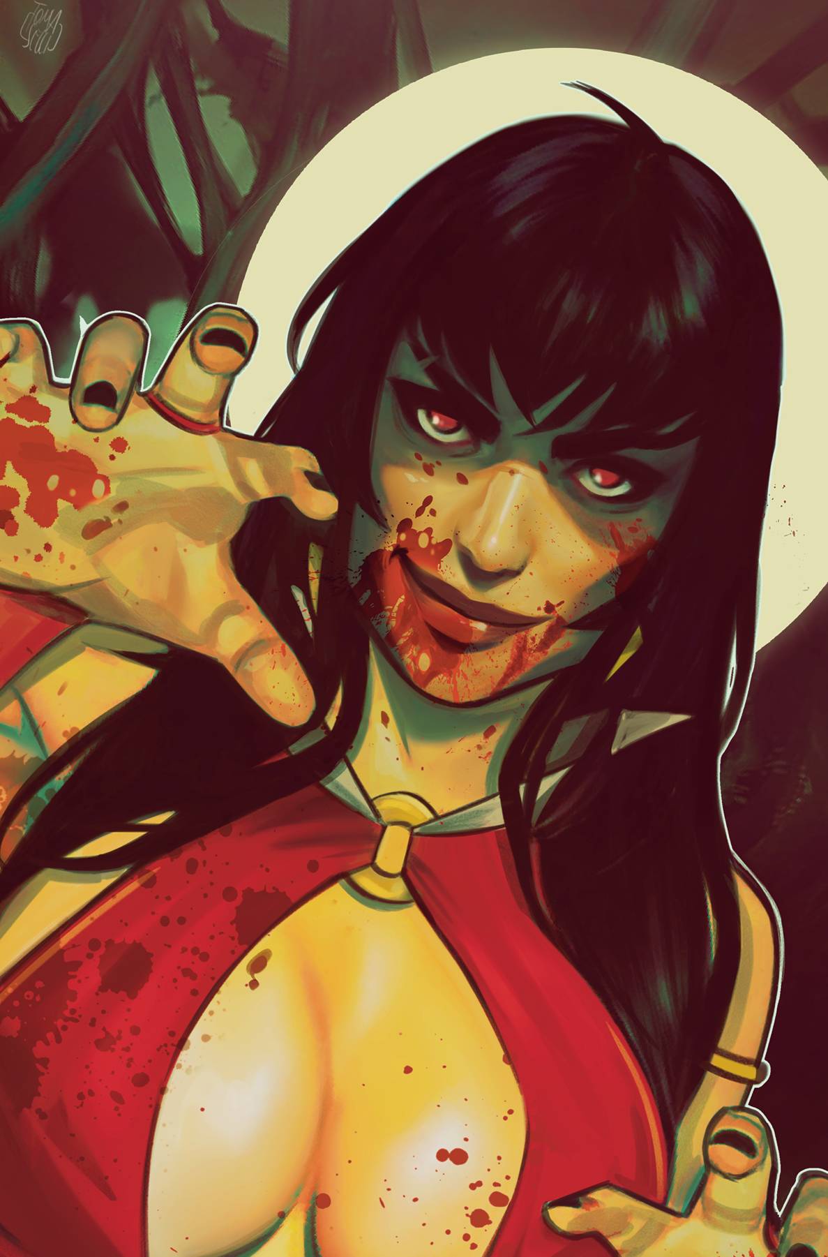 VAMPIRELLA VS SUPERPOWERS #6 CVR K 1:5 FOC INCV TOMASELLI