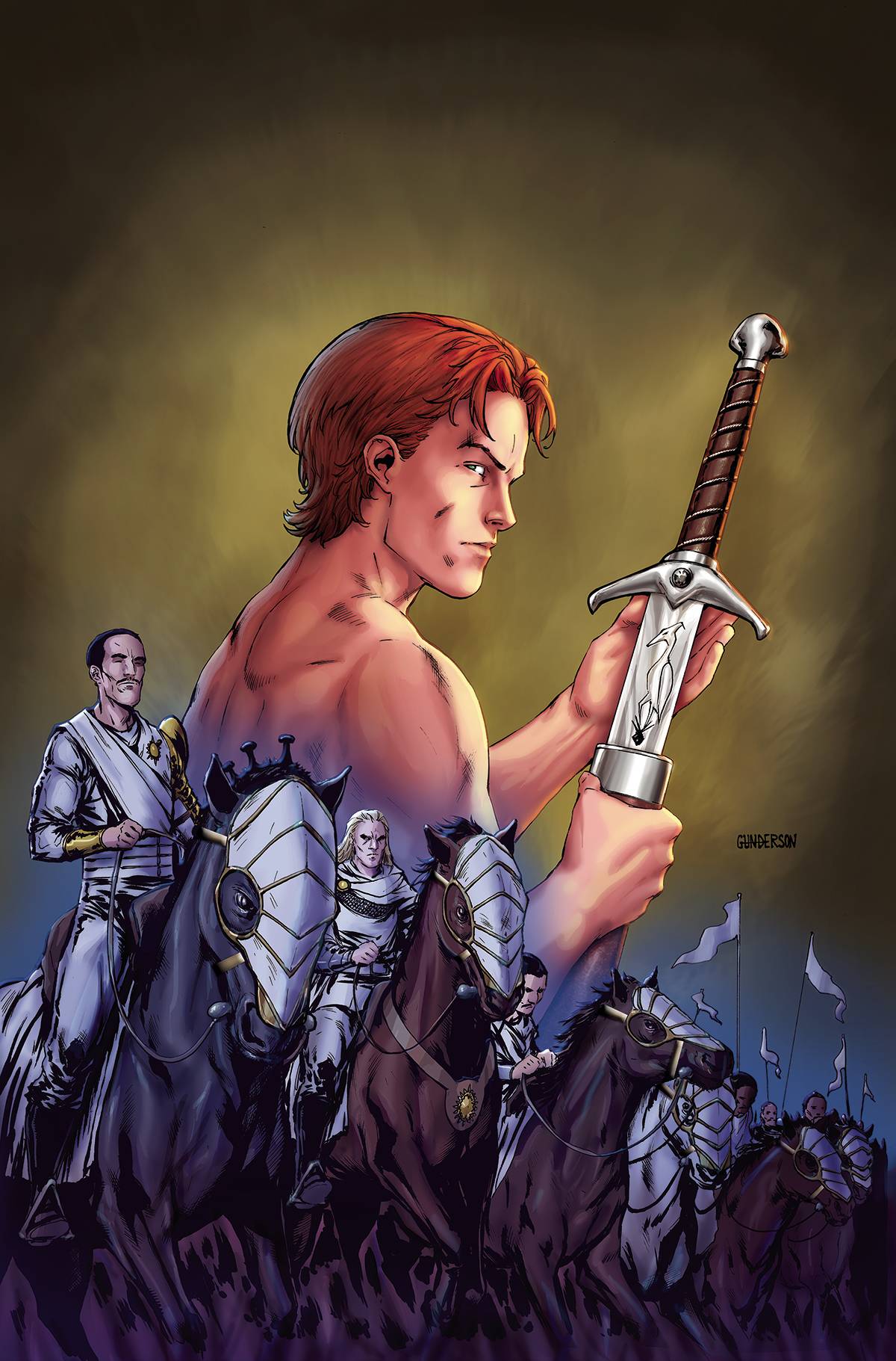 WHEEL OF TIME GREAT HUNT #2 CVR D 1:10 INCV GUNDERSON VIR