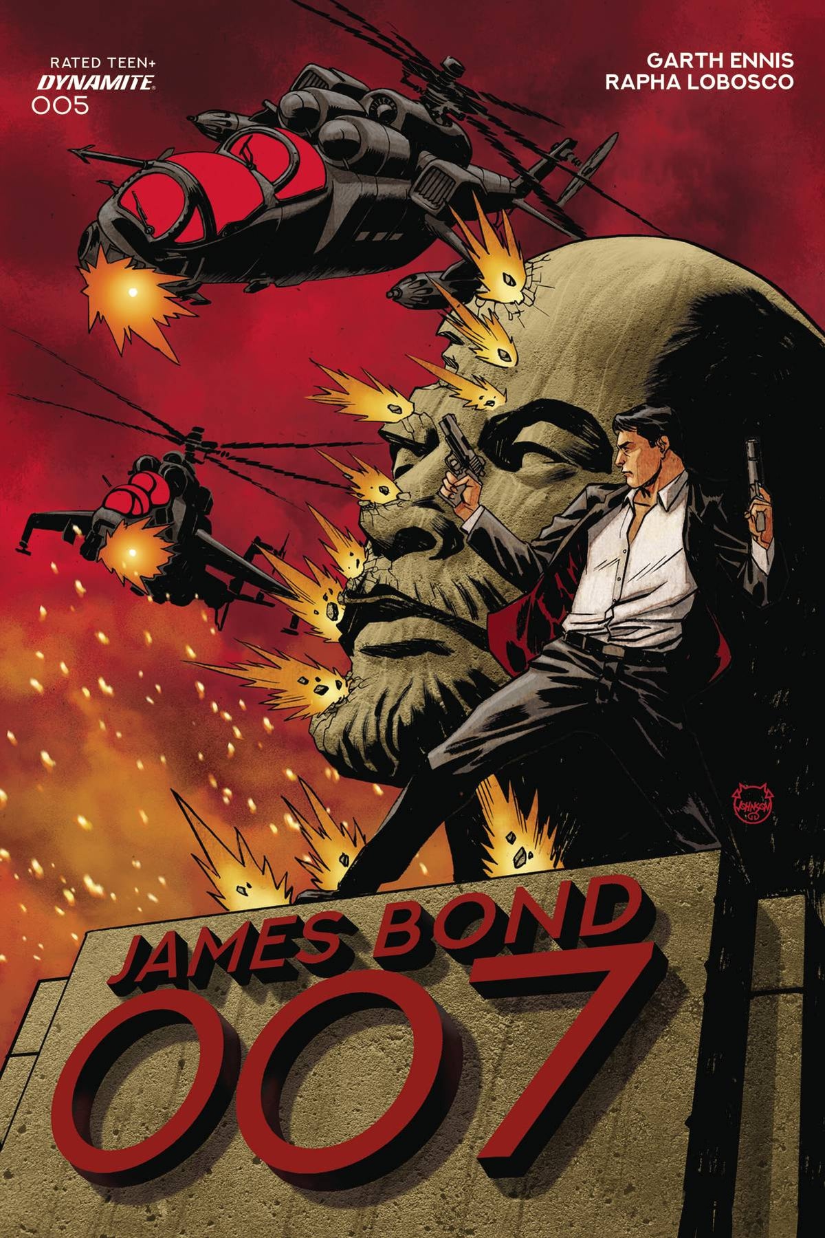 DYNAMITE Comic Books JAMES BOND 007 (2024) #5 CVR A JOHNSON 72513033924905011 MAR240258