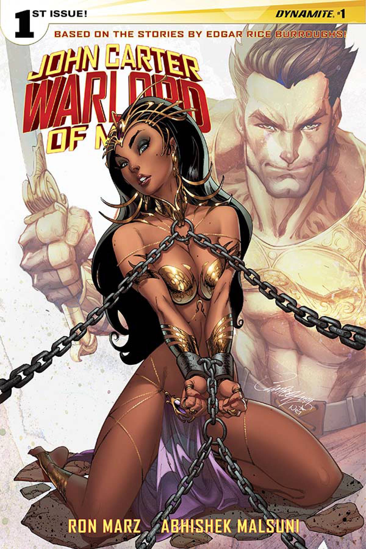 Dynamite Comic Books JOHN CARTER WARLORD #1 (OF 14) CVR A CAMPBELL MAIN 72513022350001011