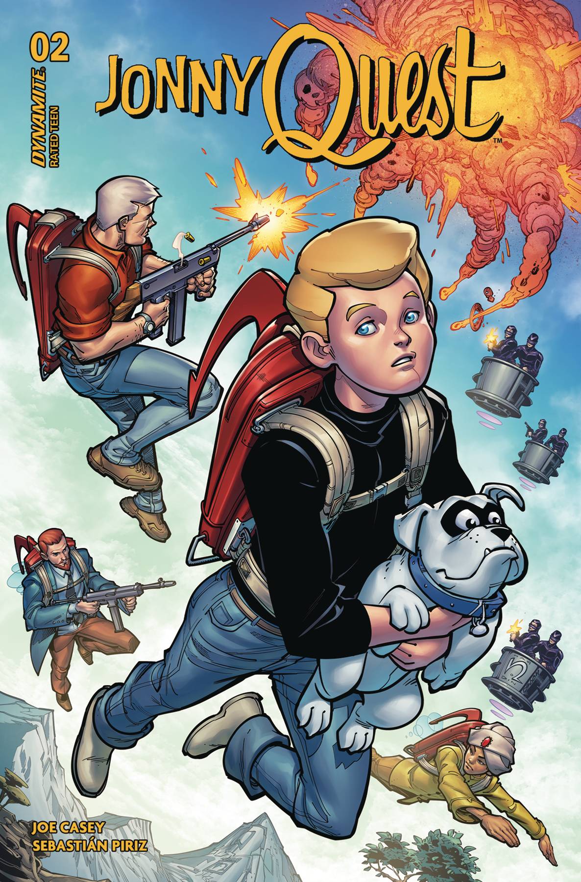 Dynamite Comic Books JONNY QUEST #2 CVR A HARDIN 84428401132701021 JUL240159