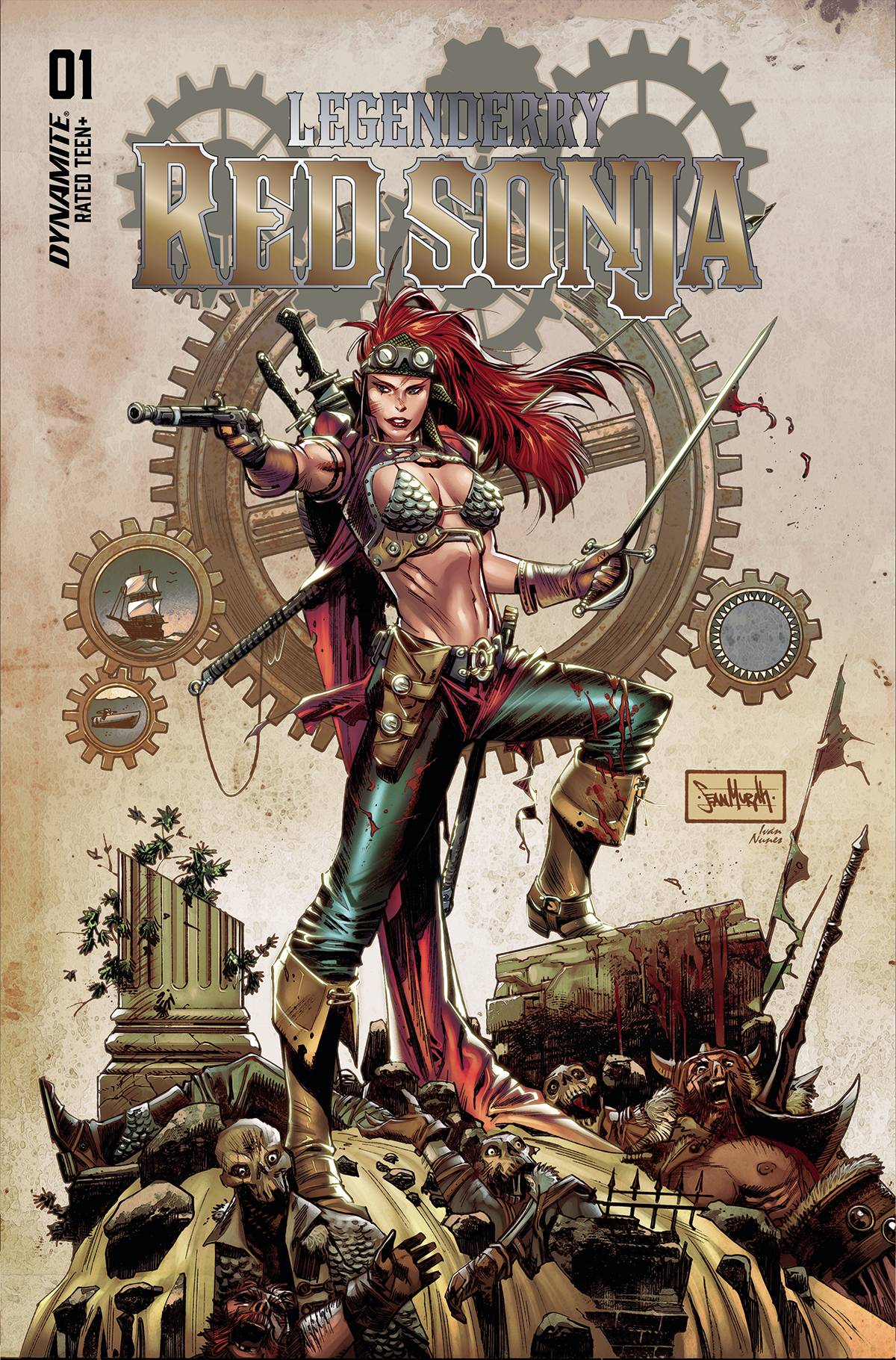 Dynamite Comic Books LEGENDERRY RED SONJA ONE SHOT CVR A MURPHY 72513033809901011 OCT230277