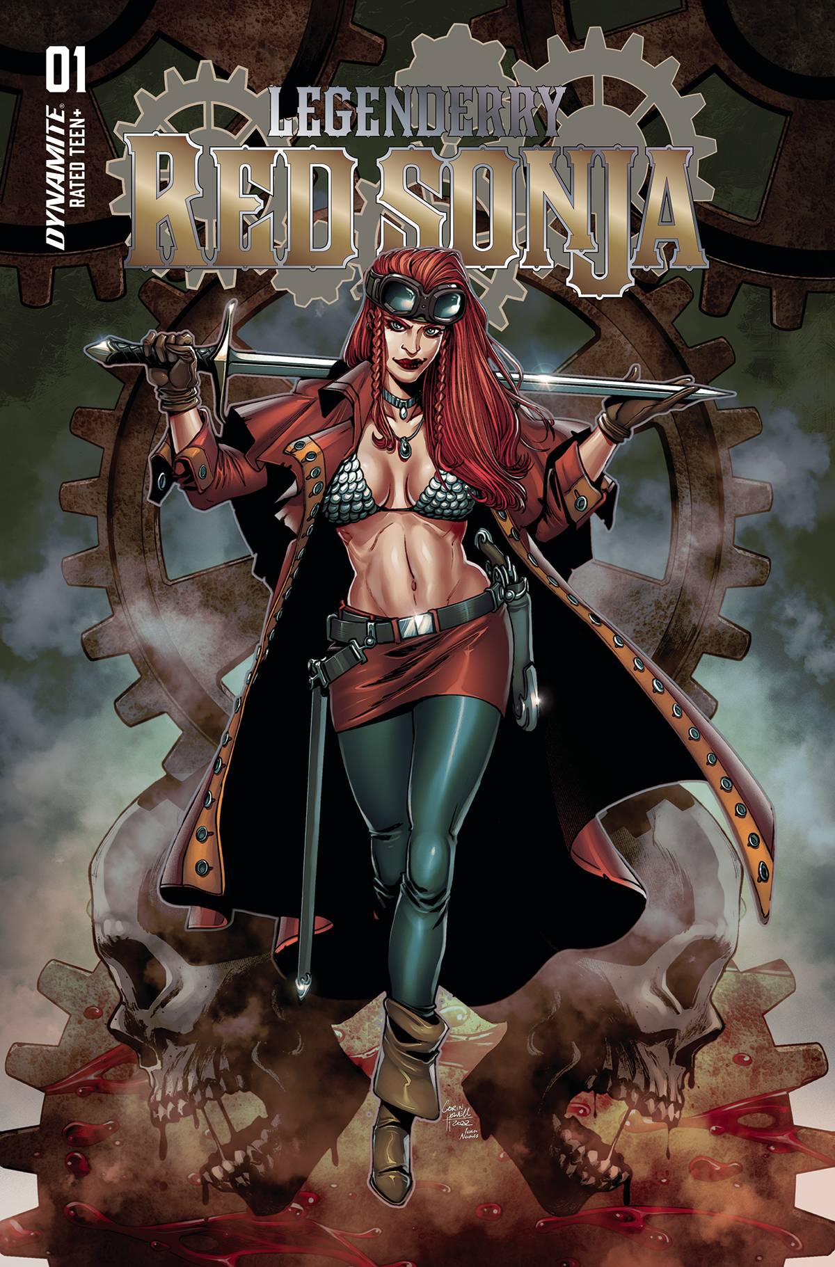 Dynamite Comic Books LEGENDERRY RED SONJA ONE SHOT CVR B HOWELL 72513033809901021 OCT230278