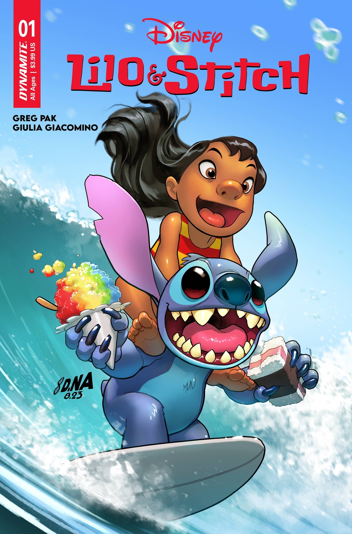 Dynamite Comic Books LILO & STITCH #1 CVR B NAKAYAMA (C: 1-0-0) 72513033922501021 NOV230111