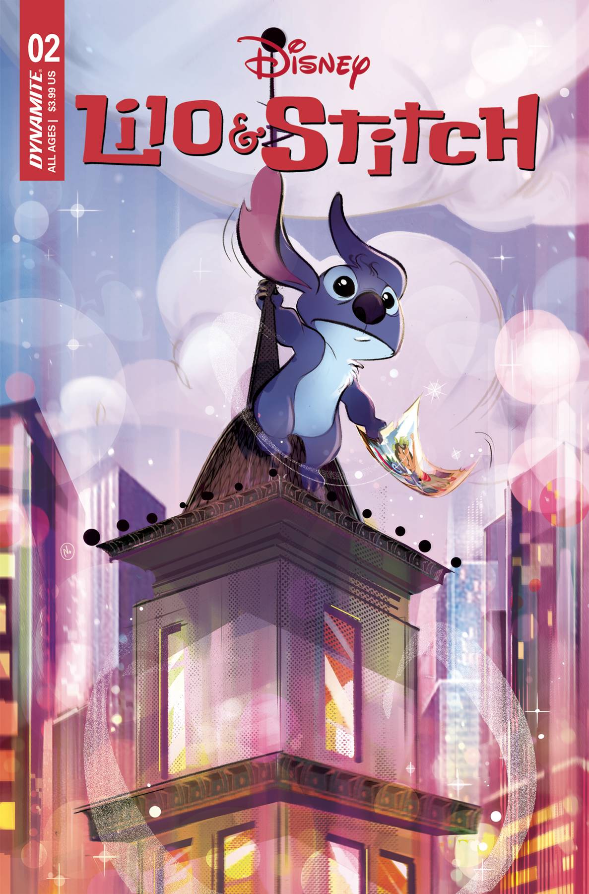 DYNAMITE Comic Books Lilo & Stitch #2 Cvr A Baldari 72513033922502011 DEC230309