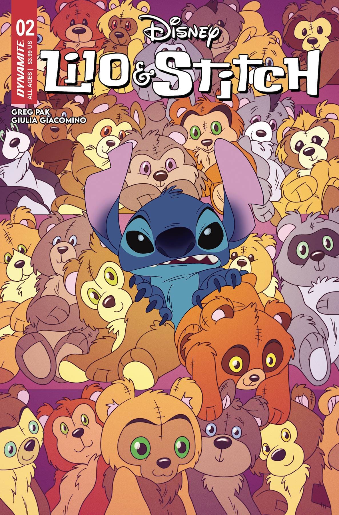 DYNAMITE Comic Books Lilo & Stitch #2 Cvr B Forstner 72513033922502021 DEC230310