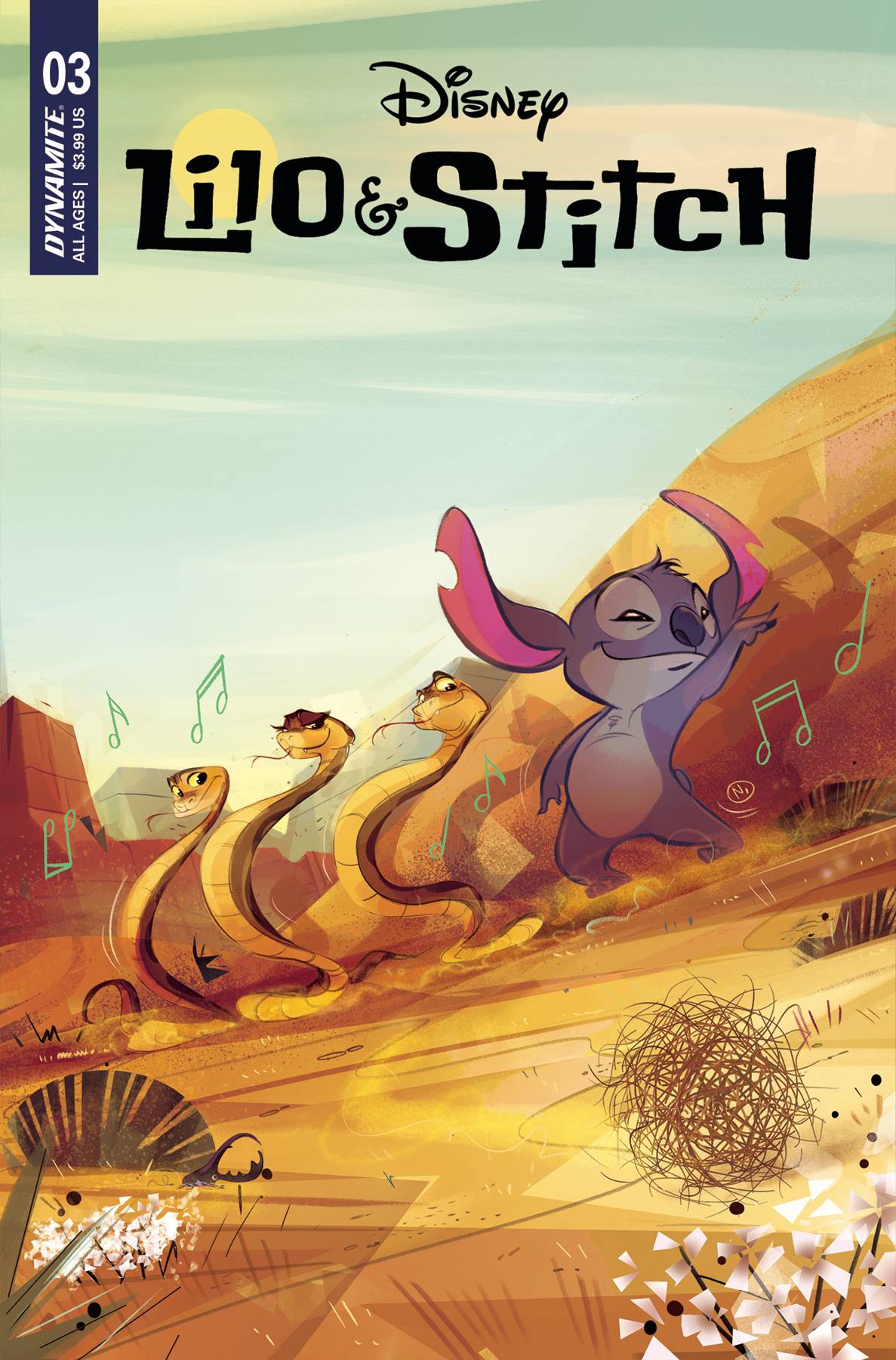 DYNAMITE Comic Books LILO & STITCH #3 CVR A BALDARI (C: 1-0-0) 72513033922503011 JAN240127