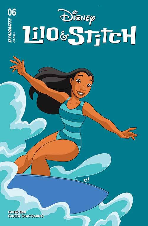 DYNAMITE Comic Books LILO & STITCH #6 CVR D ROUSSEAU COLOR BLEED 72513033922506041 APR240160