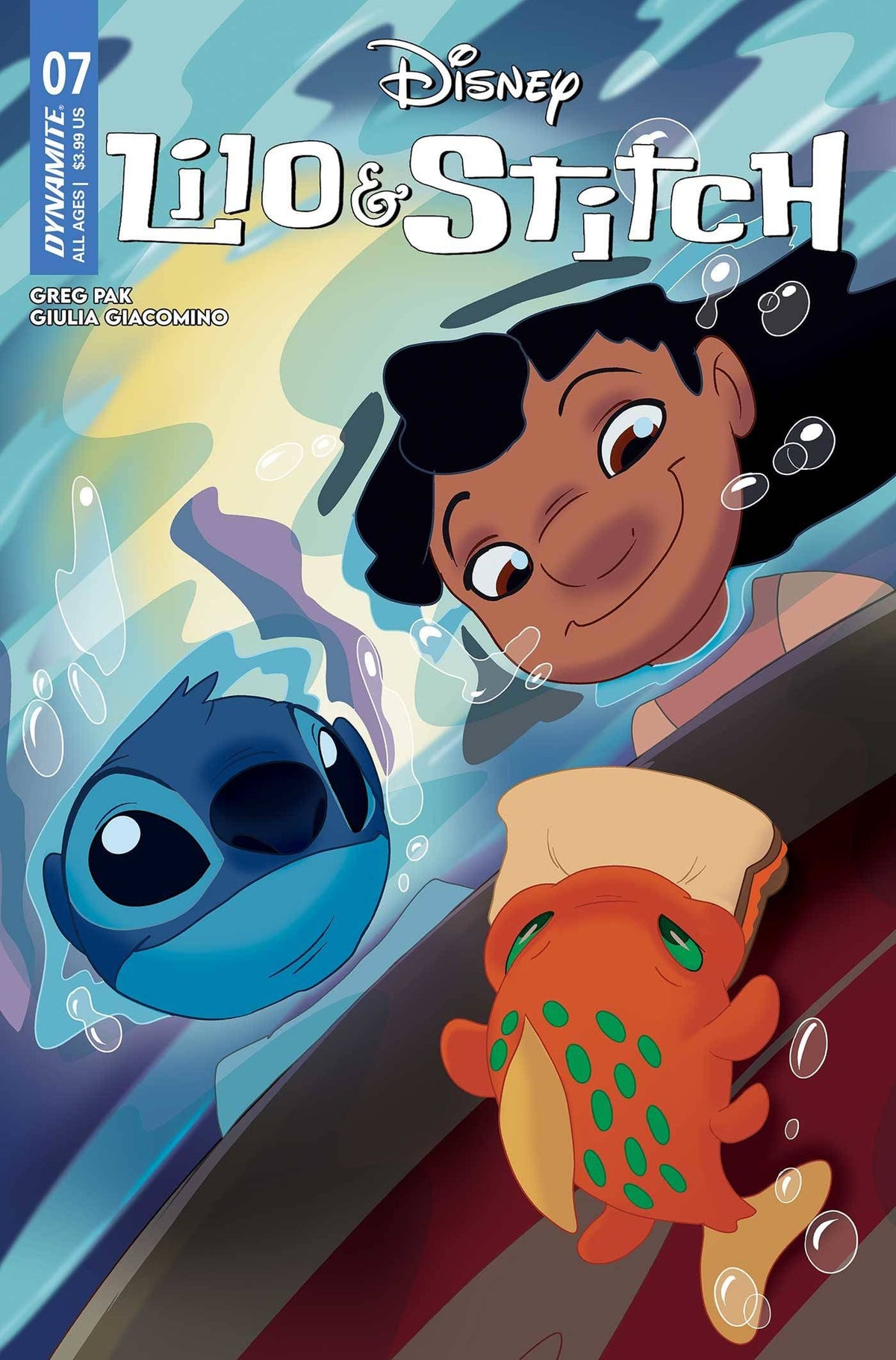 DYNAMITE Comic Books LILO & STITCH #7 CVR B FORSTNER 72513033922507021