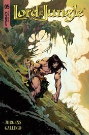 Dynamite Comic Books LORD OF THE JUNGLE #5 CVR E TORRE 72513032442905051 JAN230725