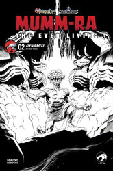Dynamite Comic Books MUMM RA THE EVER LIVING #2 CVR K DECLAN SHALVEY LINE ART VAR 72513036403602111 0326DE8463