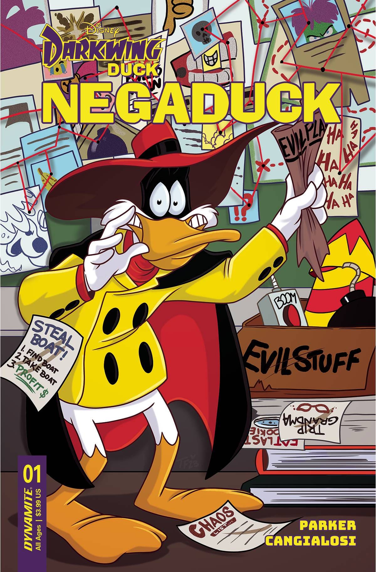 Dynamite Comic Books NEGADUCK #1 CVR C FORSTNER 72513033377301031 JUL230156