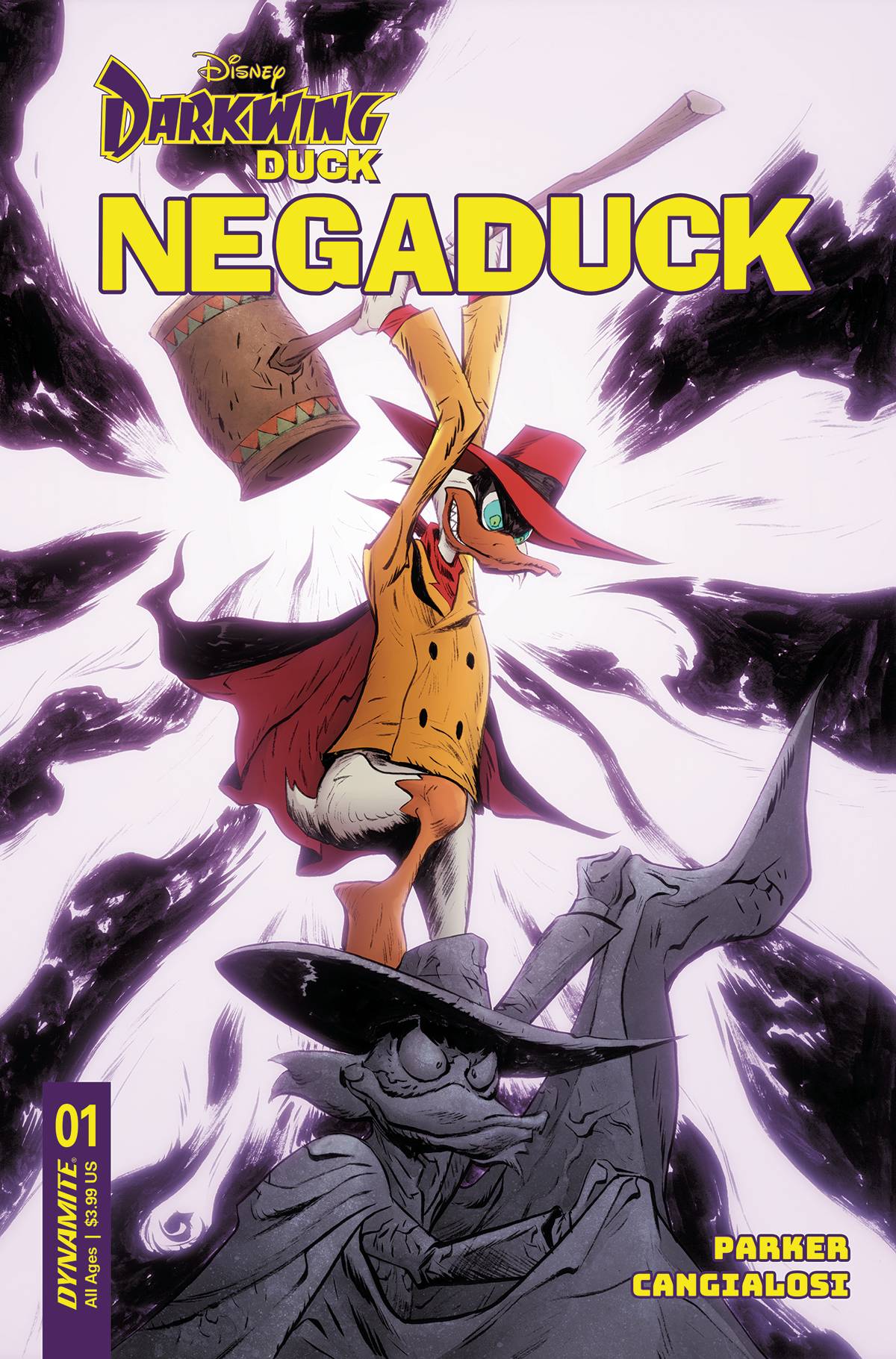 Dynamite Comic Books NEGADUCK #1 CVR H LEE FOIL 72513033377301081 JUL230161