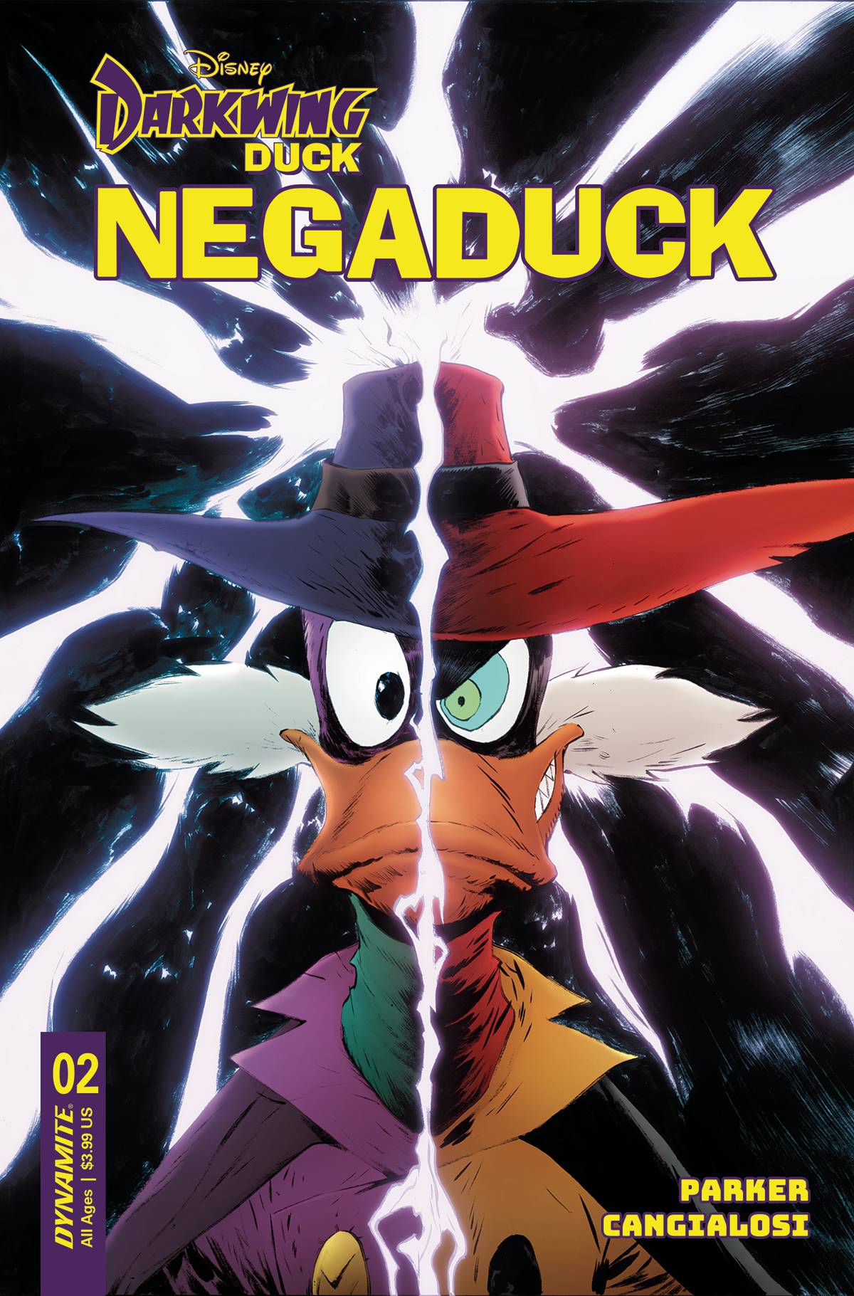 Dynamite Comic Books NEGADUCK #2 CVR A LEE 72513033377302011 AUG230269