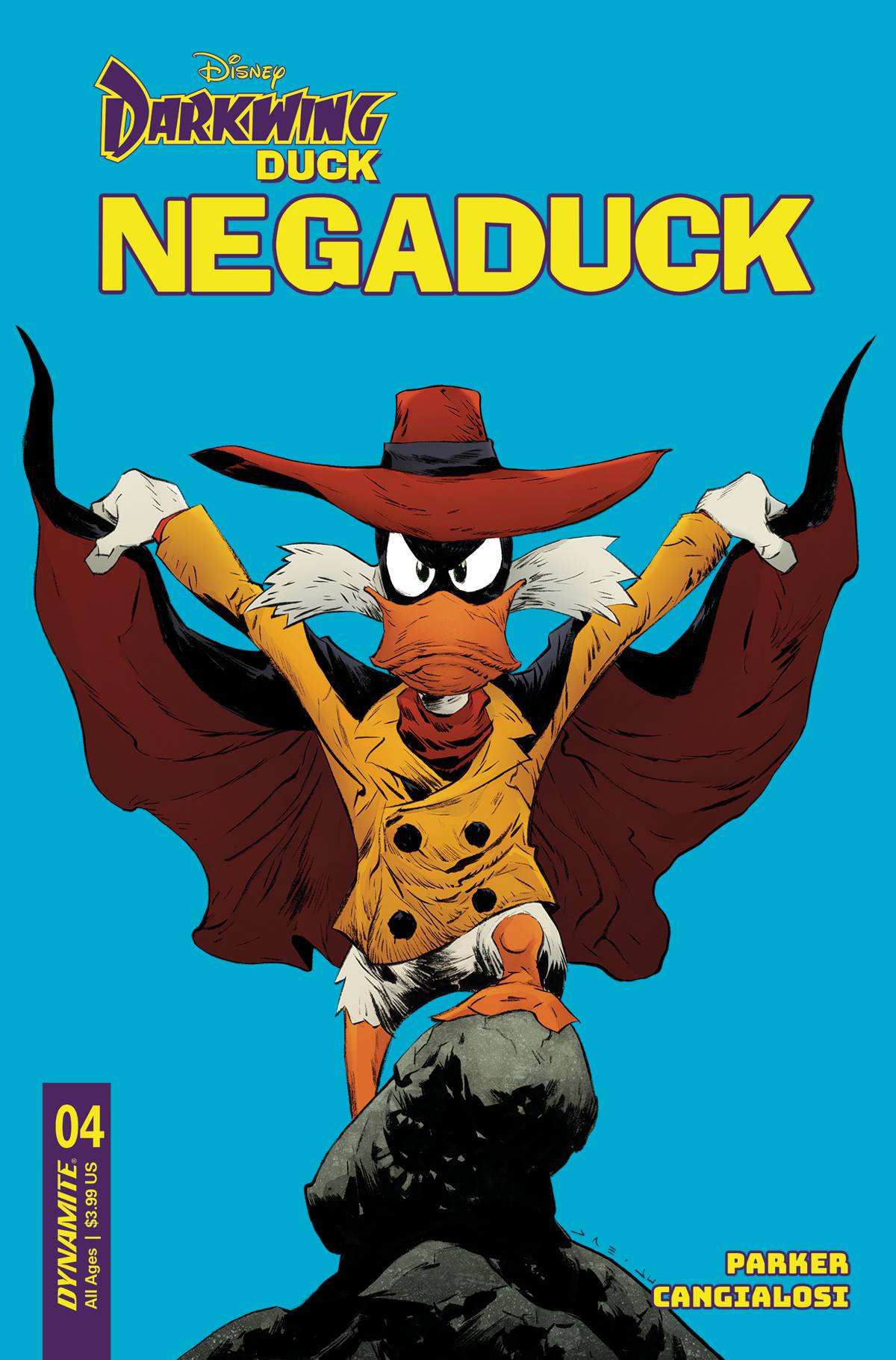 Dynamite Comic Books NEGADUCK #4 CVR A LEE 72513033377304011 OCT230214