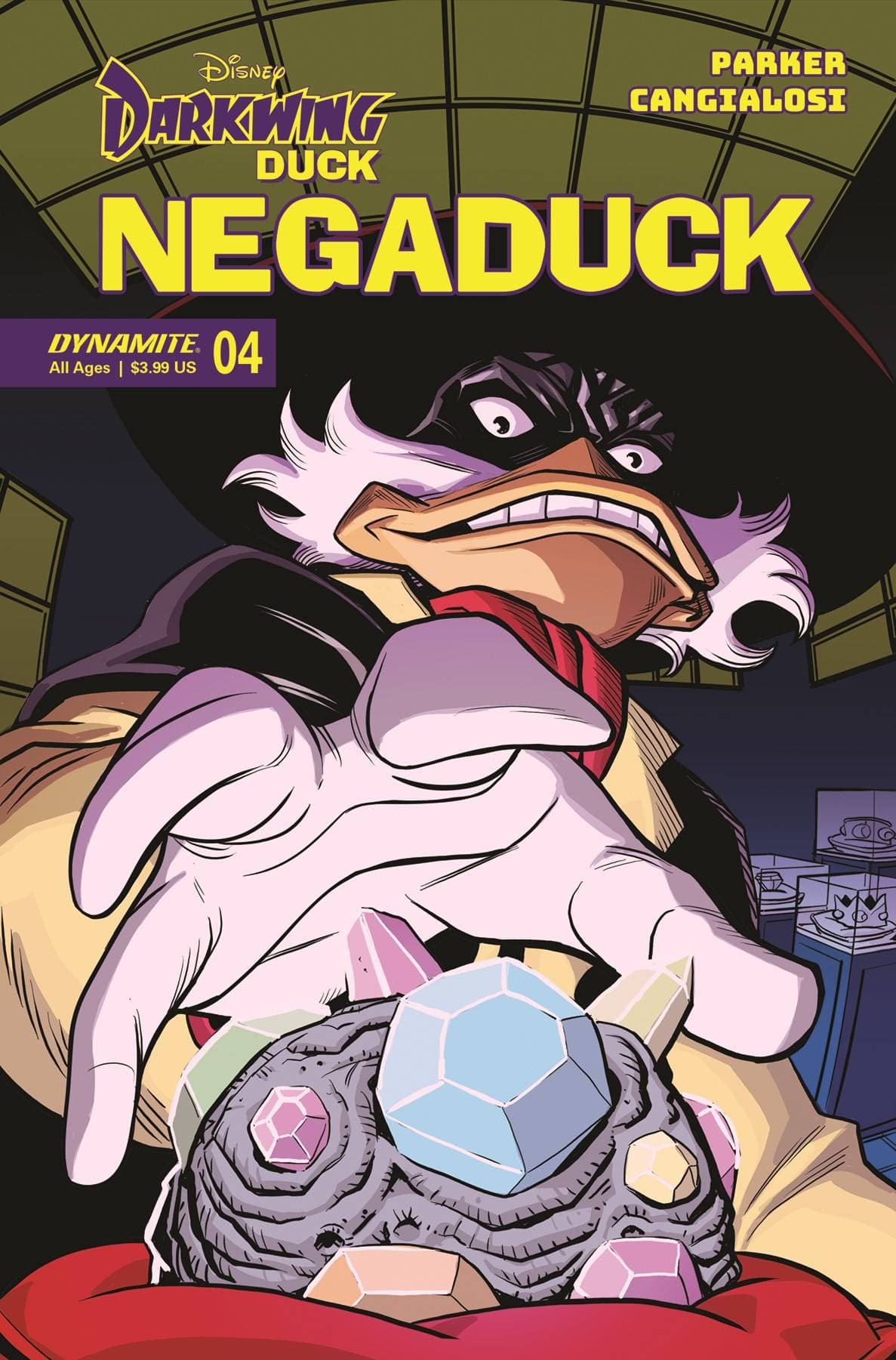 Dynamite Comic Books NEGADUCK #4 CVR D CANGIALOSI 72513033377304041 OCT230217