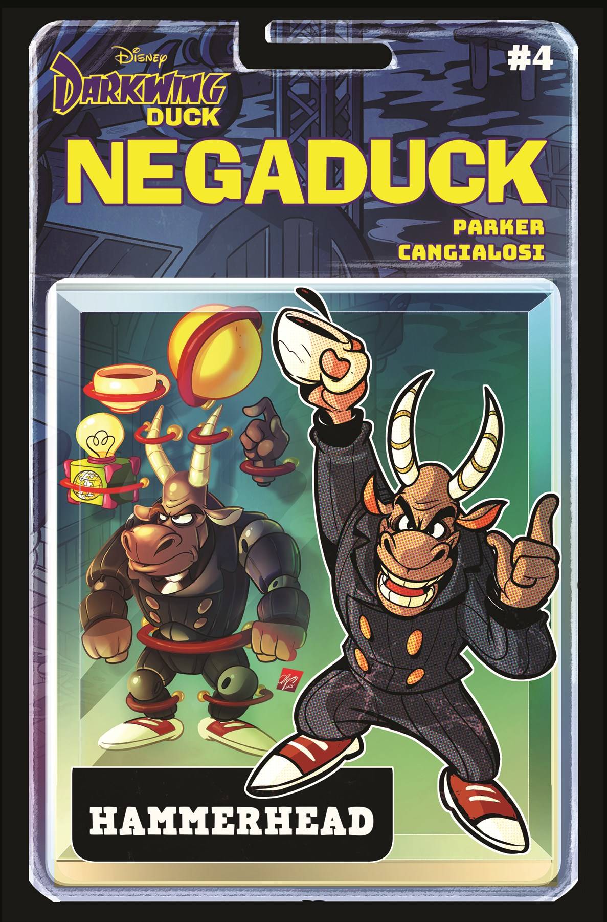 Dynamite Comic Books NEGADUCK #4 CVR E ACTION FIGURE 72513033377304051 OCT230218