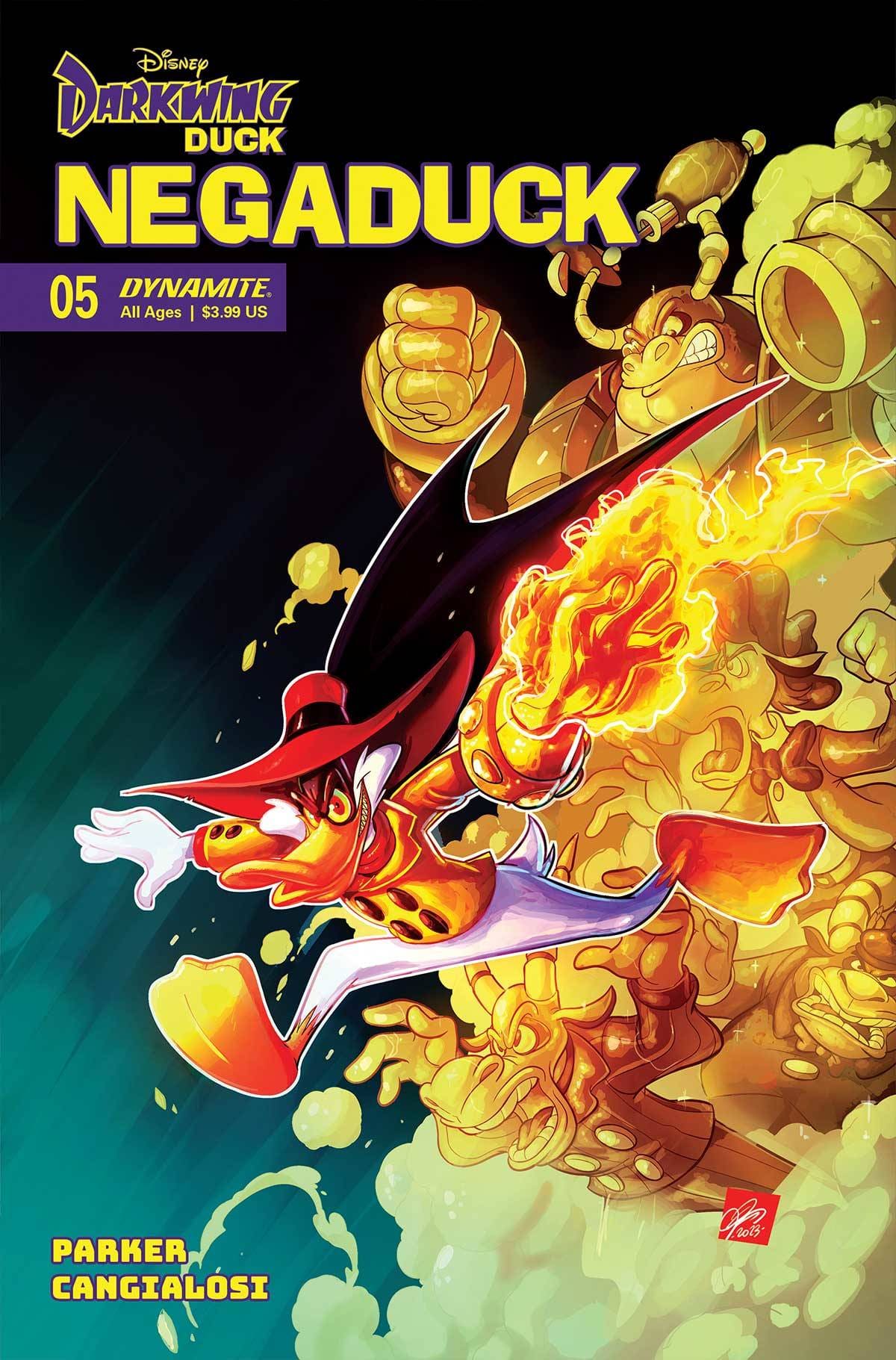 Dynamite Comic Books NEGADUCK #5 CVR D CANGIALOSI (C: 1-0-0) 72513033377305041 NOV230171