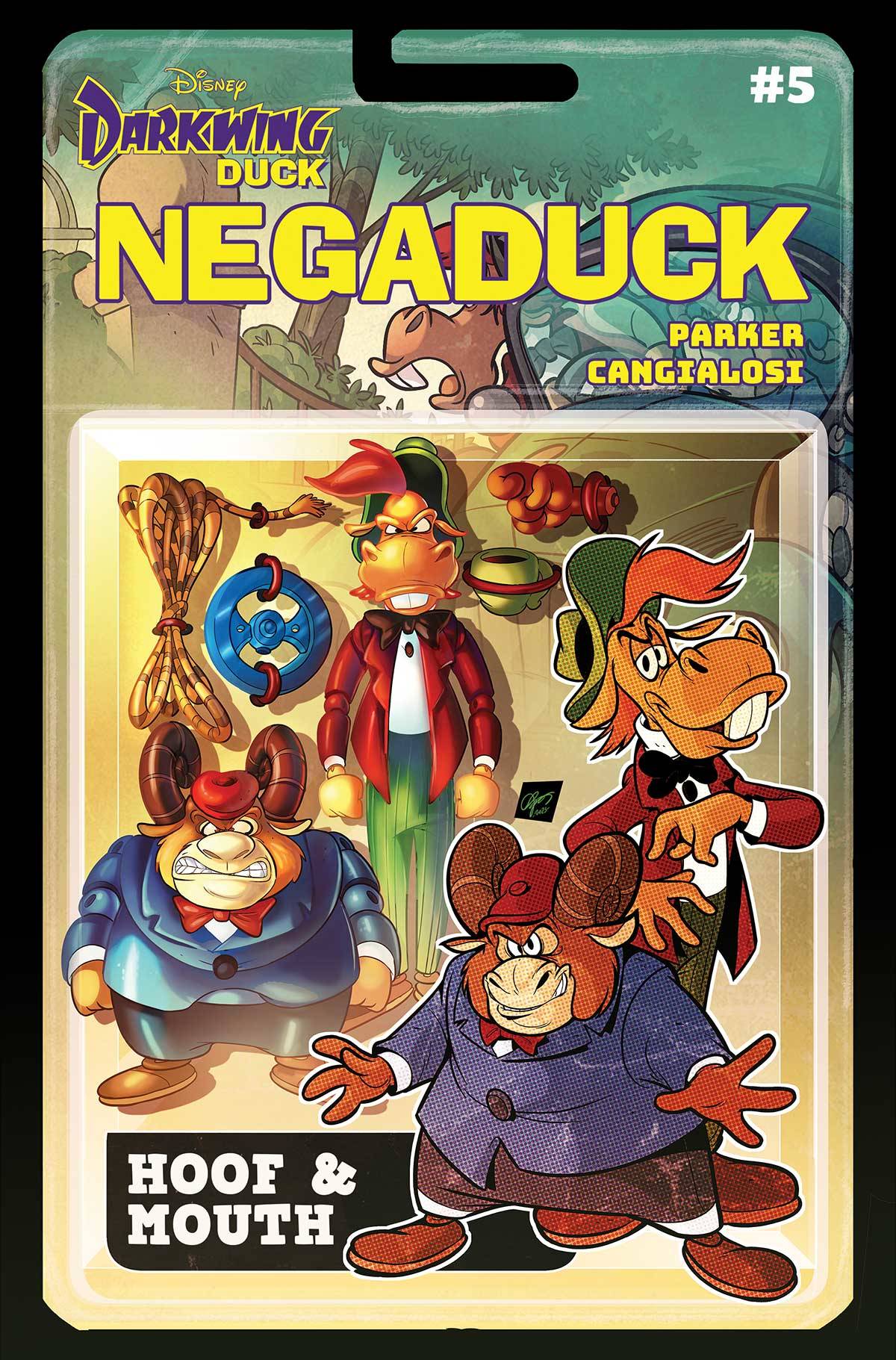 Dynamite Comic Books NEGADUCK #5 CVR E ACTION FIGURE (C: 1-0-0) 72513033377305051 NOV230172