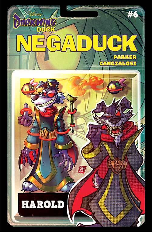 DYNAMITE Comic Books NEGADUCK #6 CVR E ACTION FIGURE 72513033377306051 DEC230337