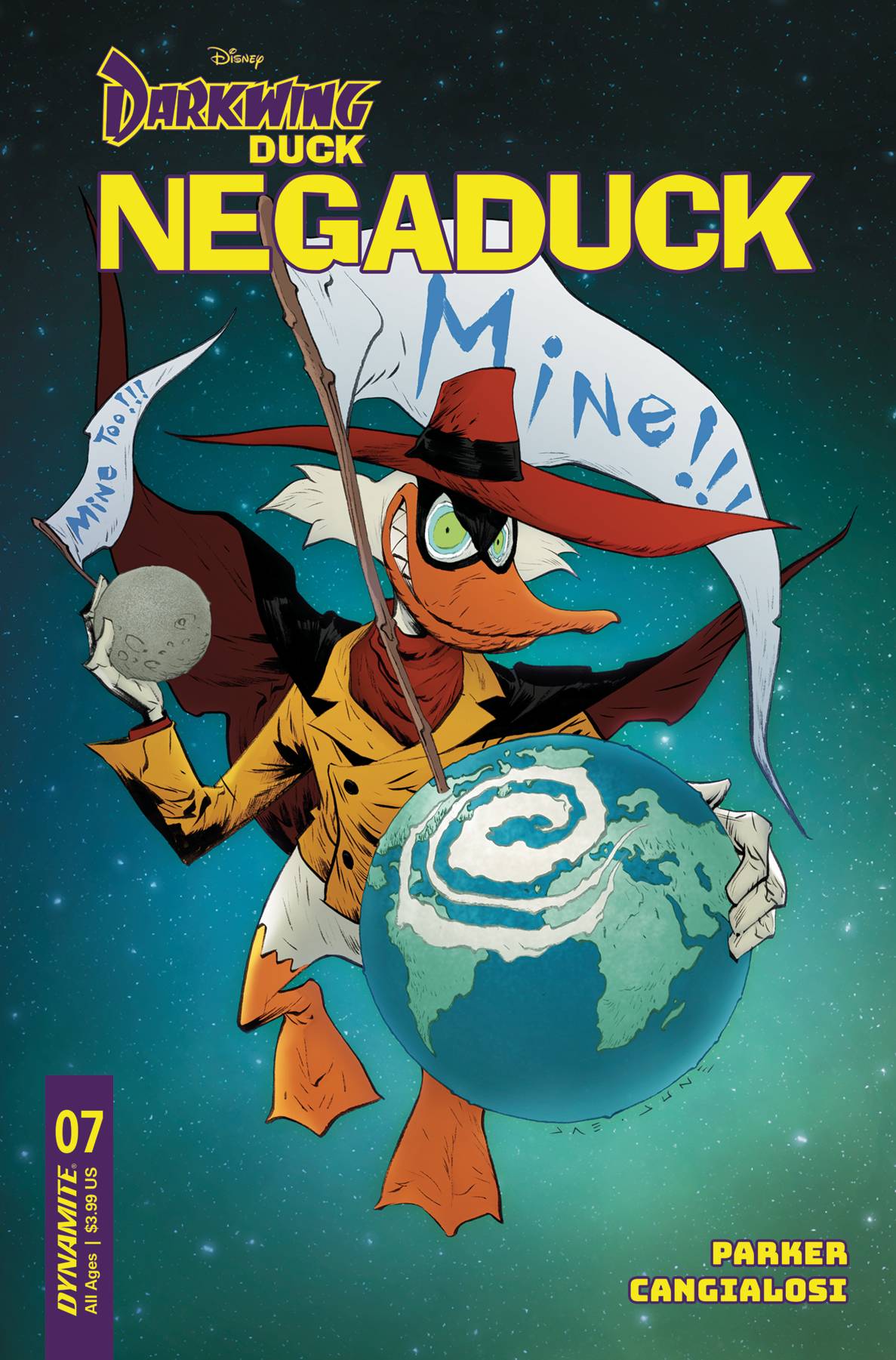 DYNAMITE Comic Books NEGADUCK #7 CVR A LEE (C: 1-0-0) 72513033377307011 JAN240161
