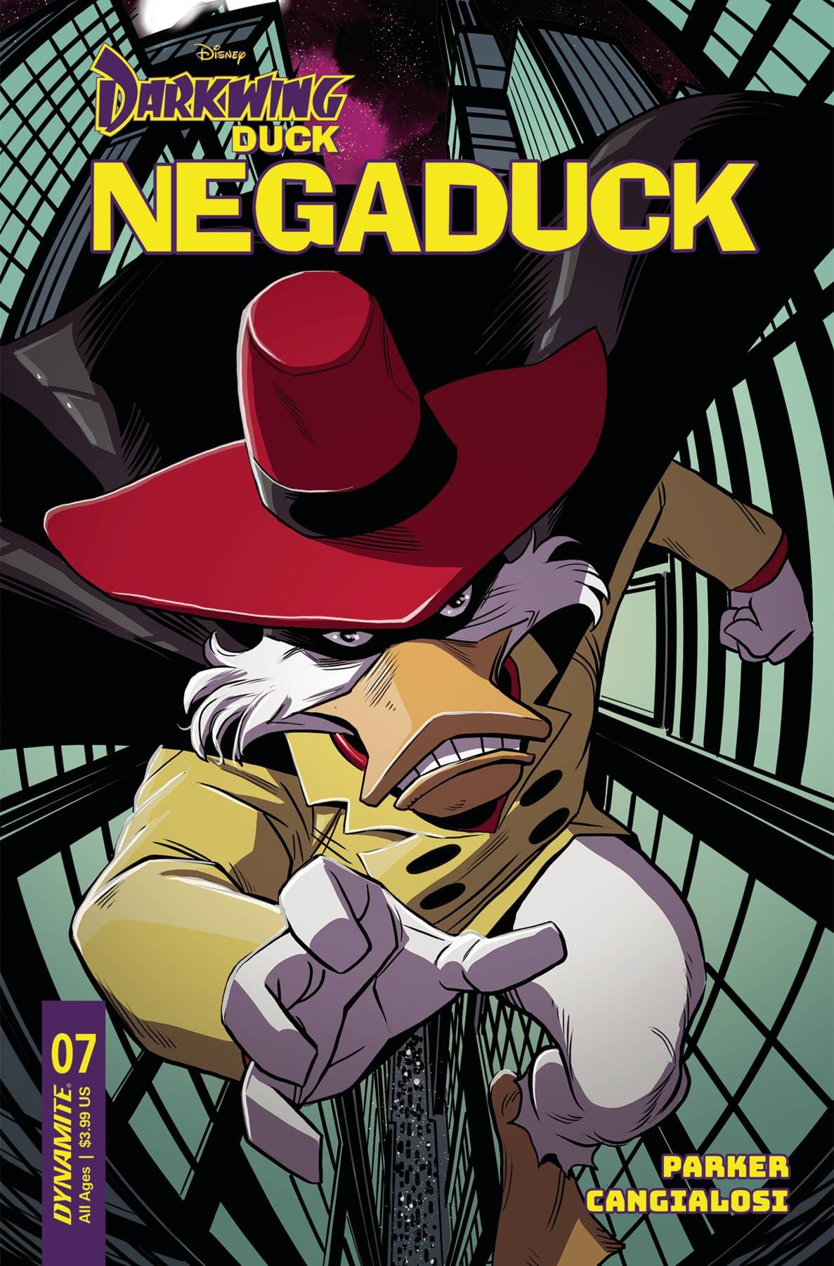 DYNAMITE Comic Books NEGADUCK #7 CVR B MOSS (C: 1-0-0) 72513033377307021 JAN240162