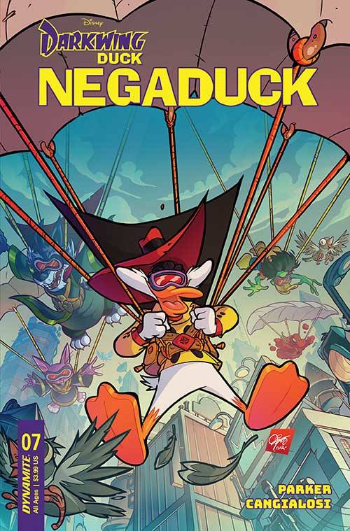 DYNAMITE Comic Books NEGADUCK #7 CVR D CANGIALOSI (C: 1-0-0) 72513033377307041 JAN240164
