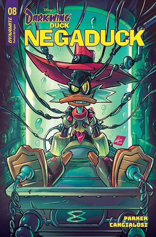 DYNAMITE Comic Books NEGADUCK #8 CVR D CANGIALOSI 72513033377308041 FEB240276