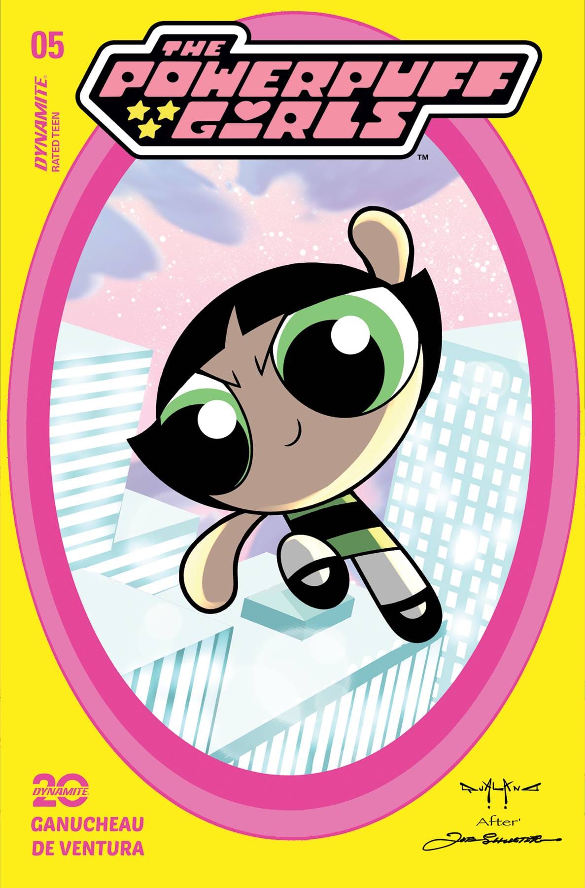 DYNAMITE Comic Books POWERPUFF GIRLS #5 CVR D QUALANO 72513034661205041 SEP240251