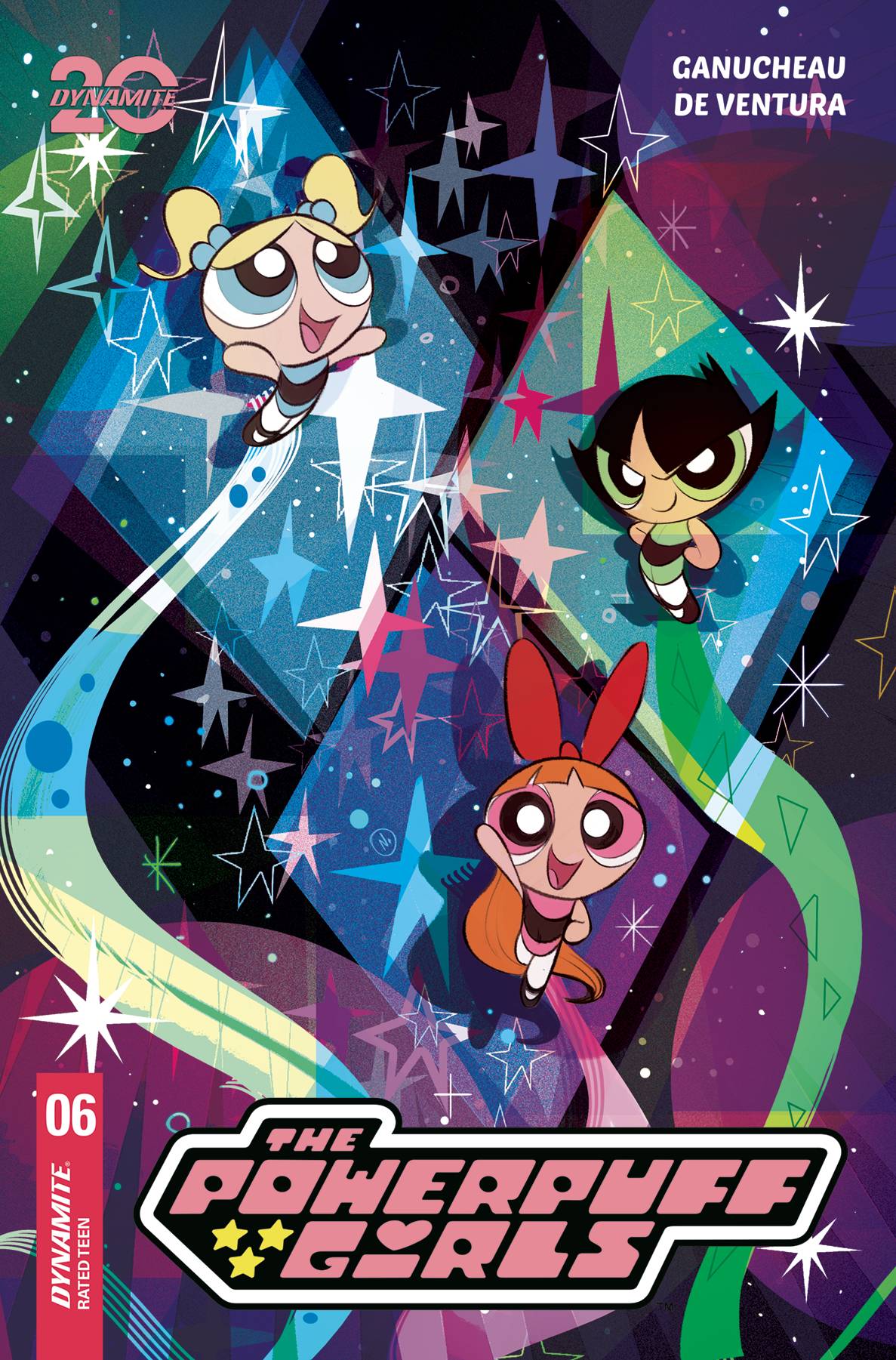 Dynamite Comic Books POWERPUFF GIRLS #6 CVR C BALDARI 72513034661206031 OCT240261