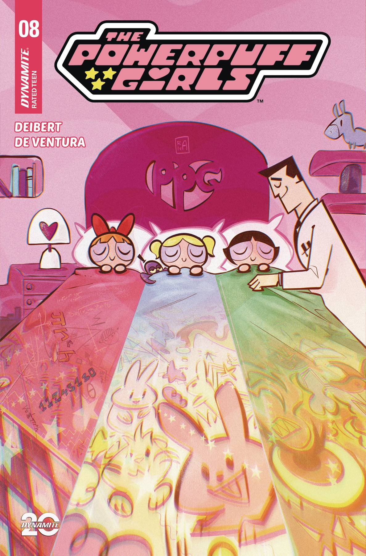 Dynamite Comic Books POWERPUFF GIRLS #8 CVR B RANALDI 72513034661208021 DEC240274