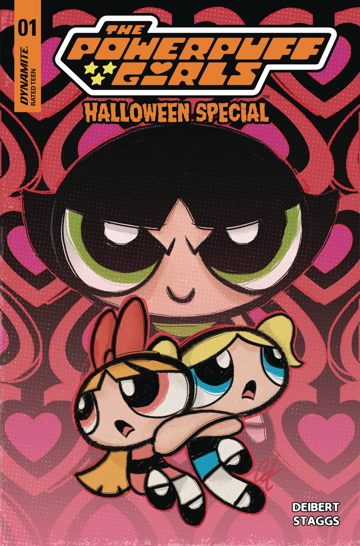 Dynamite Comic Books POWERPUFF GIRLS HALLOWEEN SP ONE SHOT CVR A STAGGS 72513034938501011 AUG240216