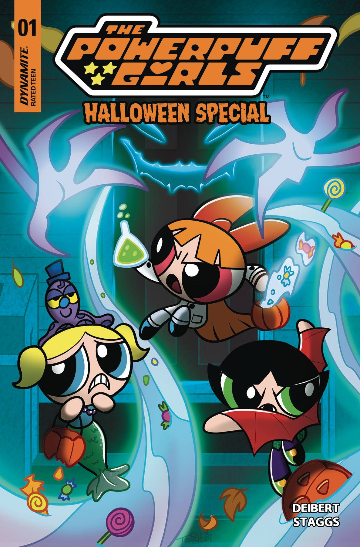 Dynamite Comic Books POWERPUFF GIRLS HALLOWEEN SP ONE SHOT CVR B FORSTNER 72513034938501021 AUG240217