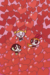 DYNAMITE Comic Books POWERPUFF GIRLS VALENTINES KISSY FACE SP #1 CVR D 1:10 IN 72513035275001041 STL355196