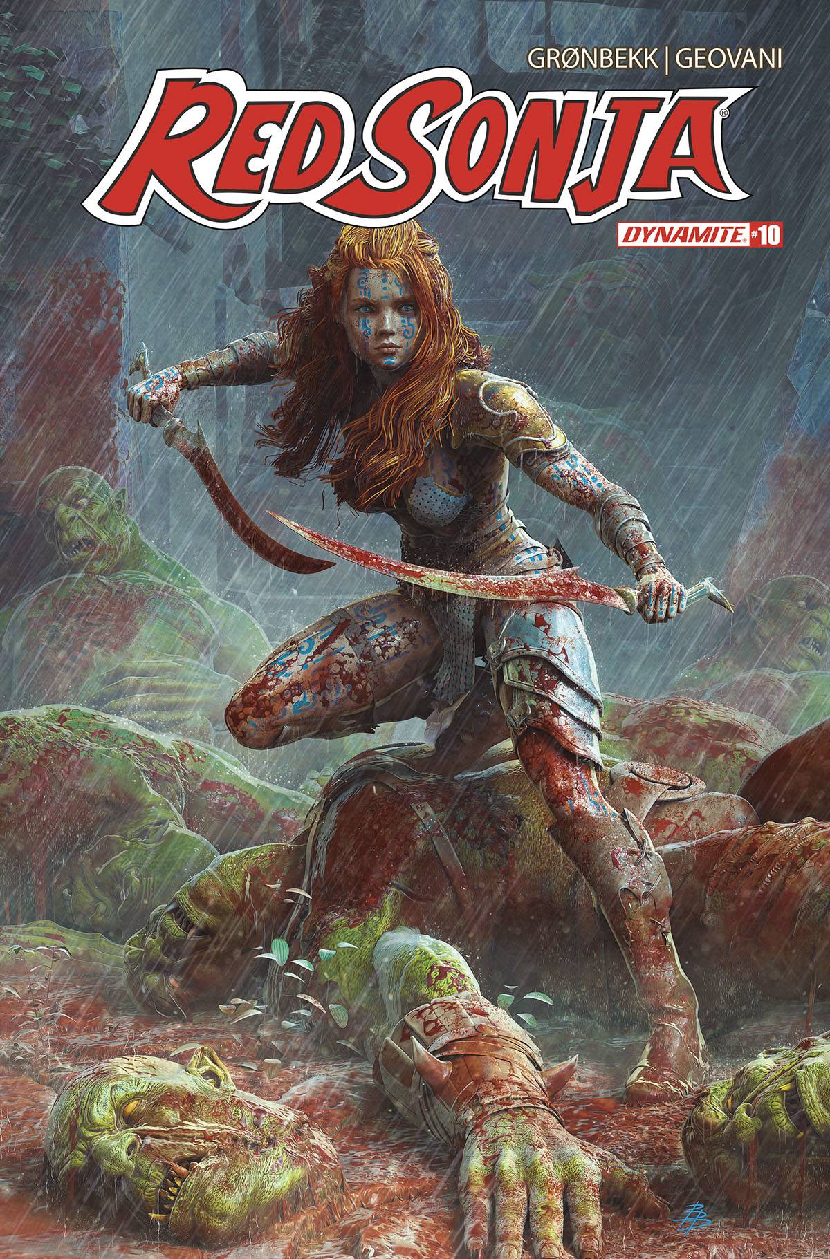 DYNAMITE Comic Books RED SONJA 2023 #10 CVR B BARENDS 72513033135910021 FEB240314