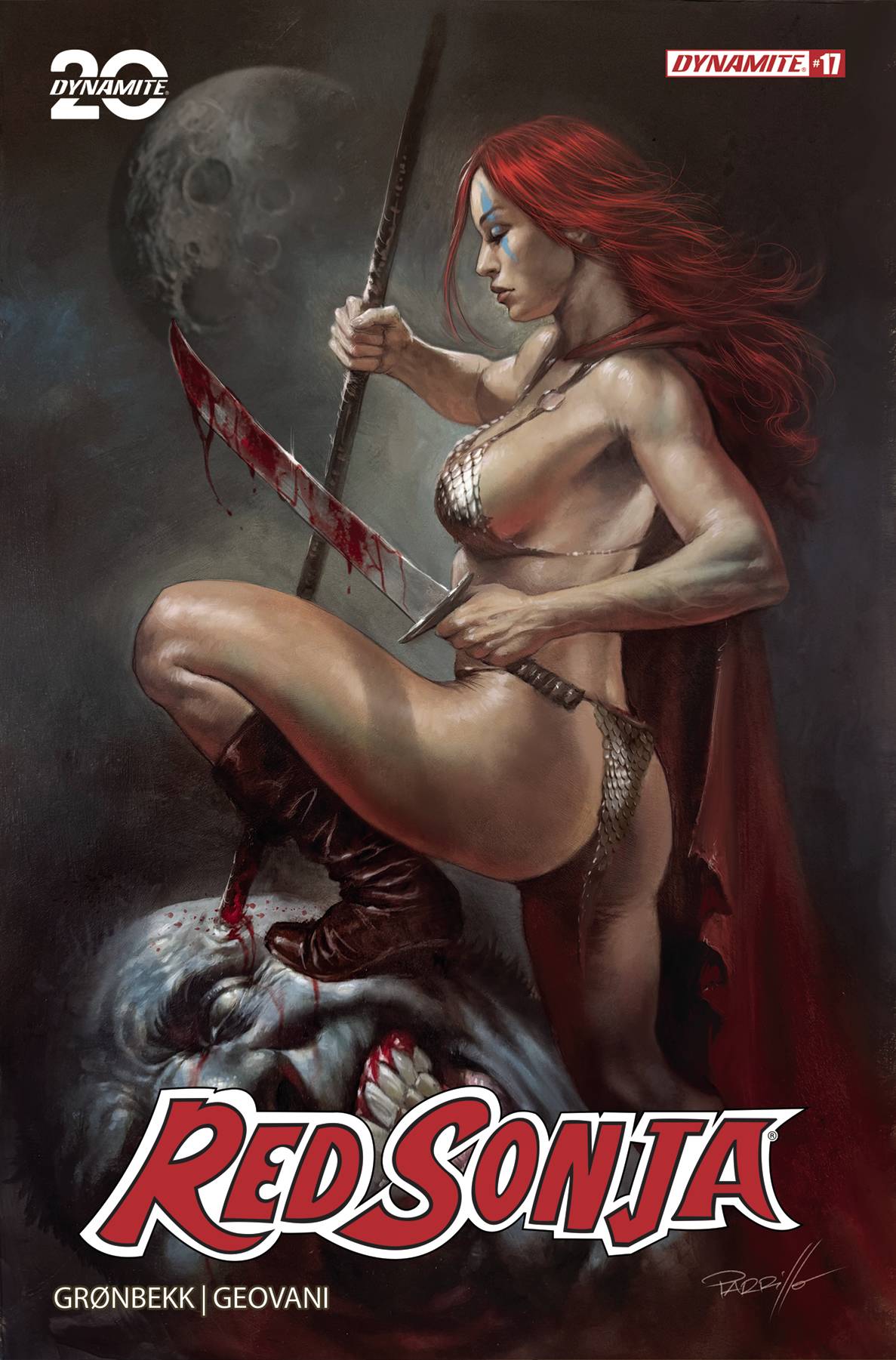 Dynamite Comic Books RED SONJA 2023 #17 CVR A PARRILLO 72513033135917011 OCT240269