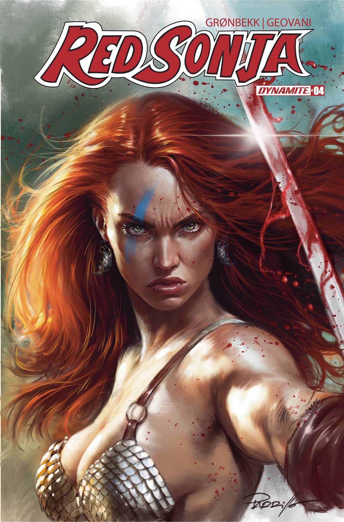 Dynamite Comic Books RED SONJA 2023 #4 CVR A PARRILLO 72513033135904011 AUG230333