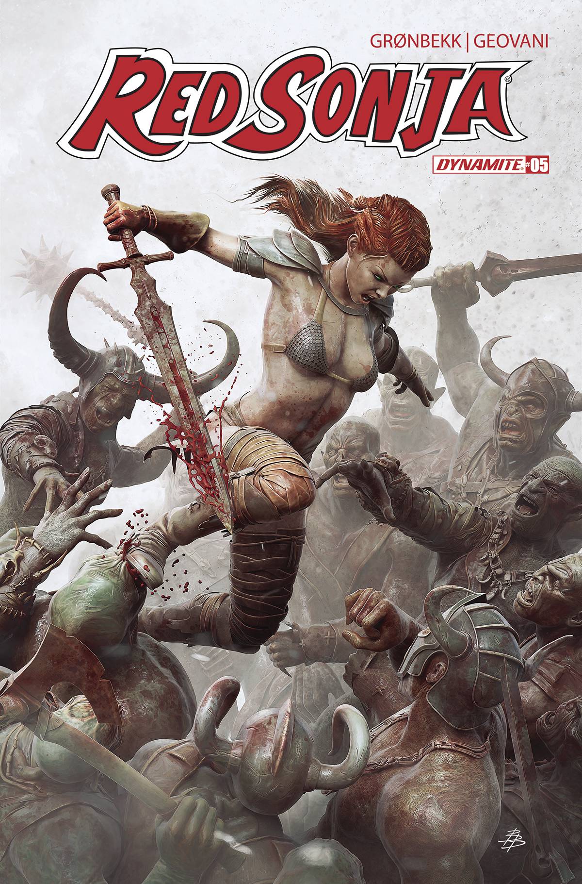 Dynamite Comic Books RED SONJA 2023 #5 CVR B BARENDS 72513033135905021 SEP230319