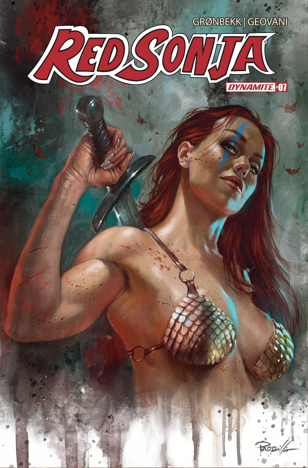 Dynamite Comic Books RED SONJA 2023 #7 CVR A PARRILLO 72513033135907011 NOV230242