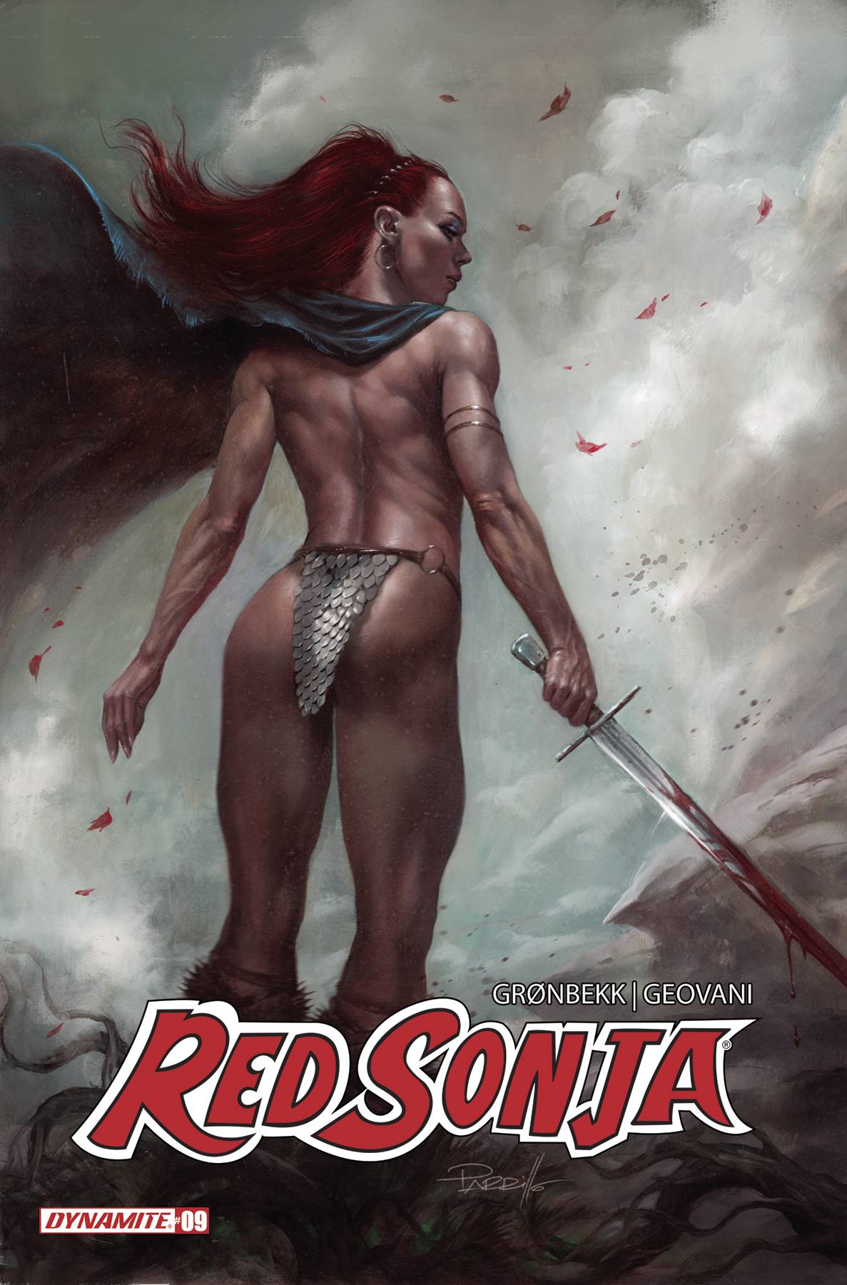 DYNAMITE Comic Books RED SONJA 2023 #9 CVR A PARRILLO 72513033135909011 JAN240218