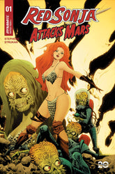 Dynamite Comic Books RED SONJA ATTACKS MARS #1 CVR B LEE & CHUNG 72513035355901021 JAN250174