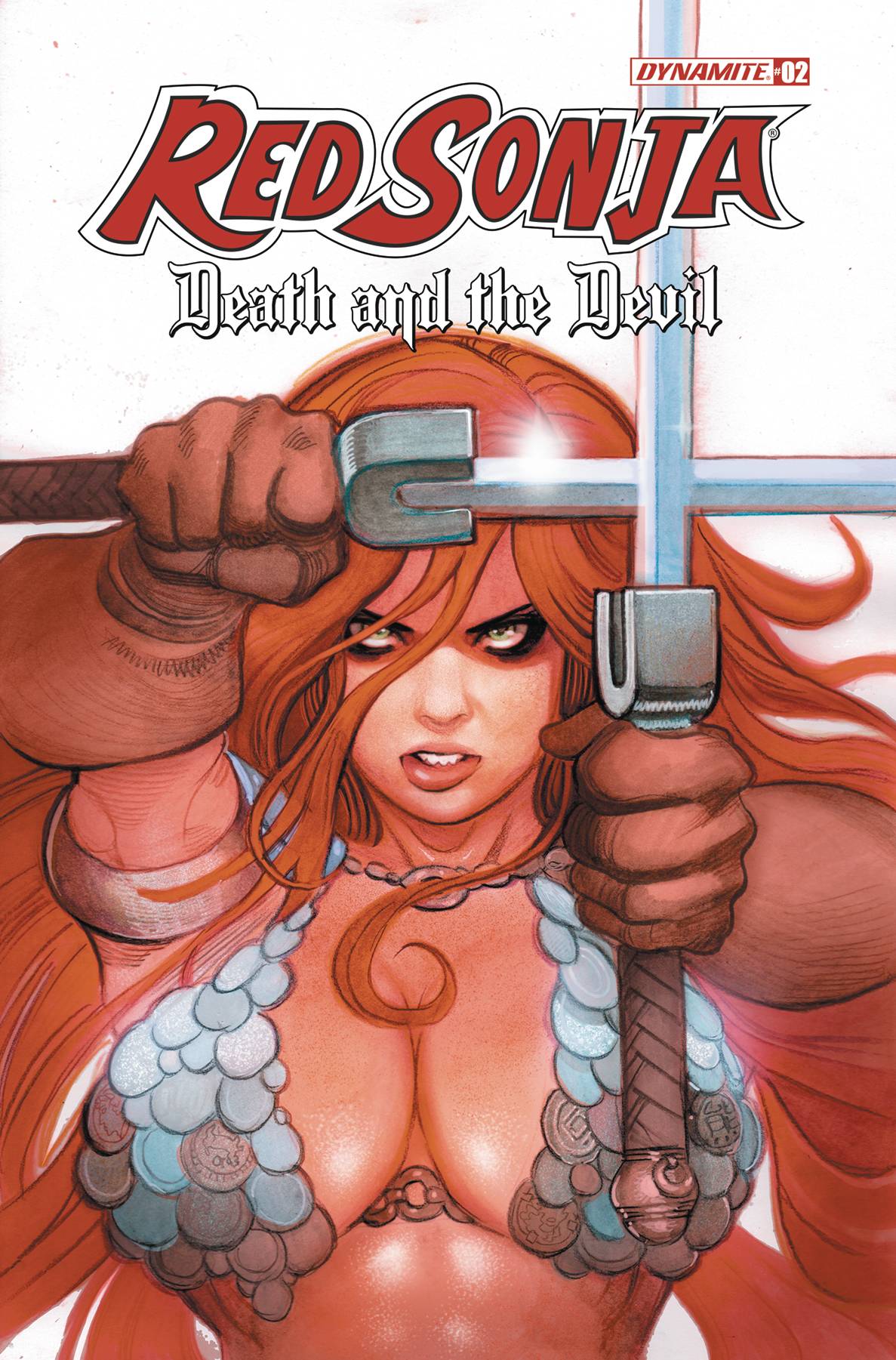 Dynamite Comic Books RED SONJA DEATH AND THE DEVIL #2 CVR C MORITAT 72513034851702031 AUG240171