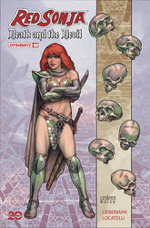 Dynamite Comic Books RED SONJA DEATH AND THE DEVIL #4 CVR A LINSNER 72513034851704011 OCT240280